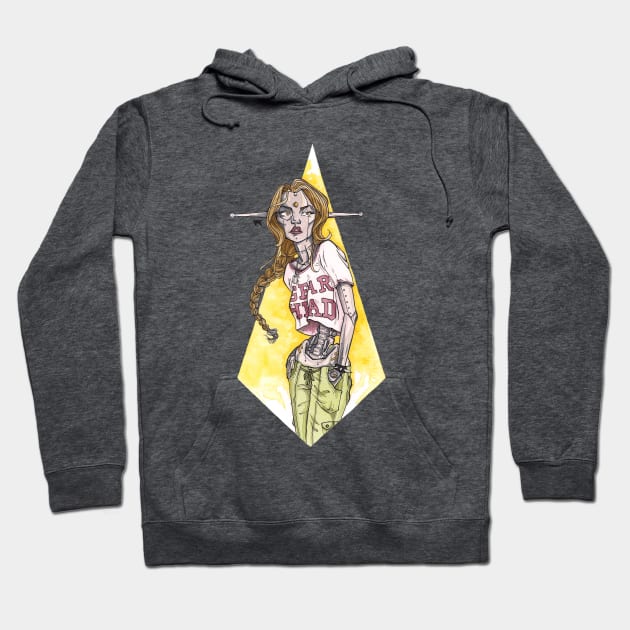 Gear Head Hoodie by violet_rose_art